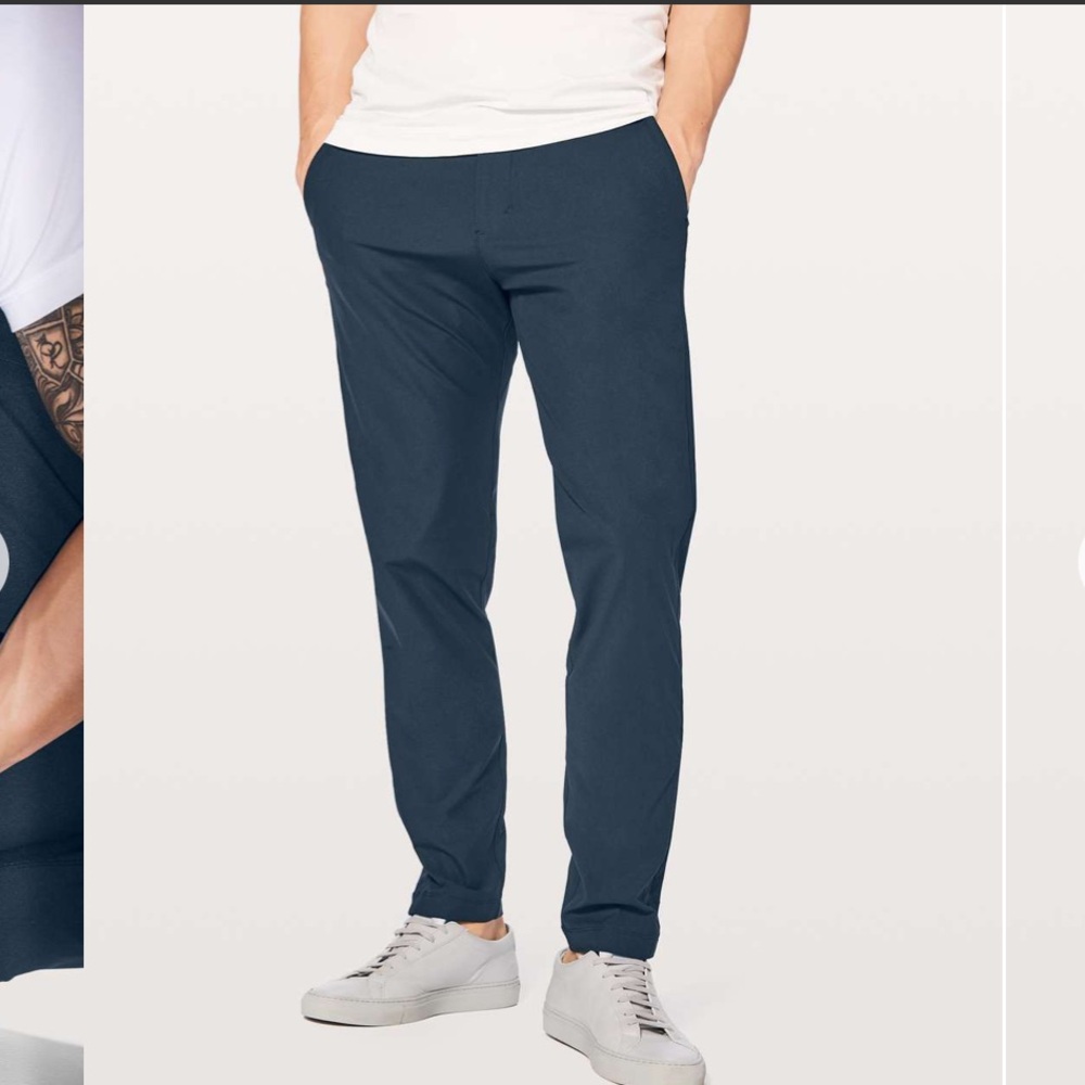 Lululemon Commission Pant Slim *Warpstreme 31”
True Navy